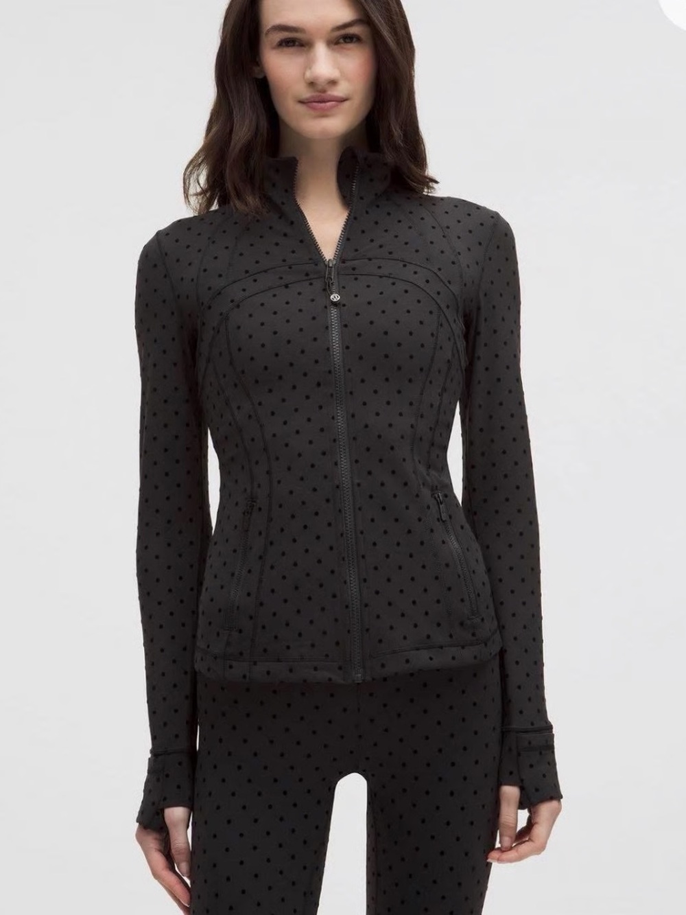 LULULEMON Polka dot Define Jacket Nulu